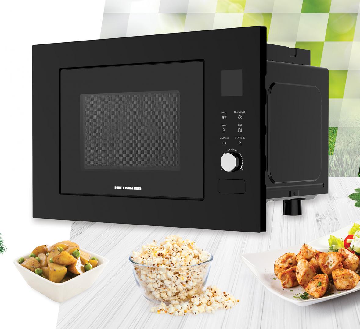 CUPTOR CU MICROUNDE INCORPORABIL HEINNER HMW-BI2360BK - imagine 3