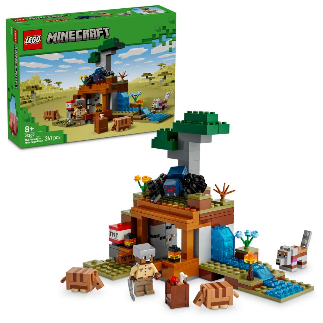 EXPEDITIA DE MINERIT CU TATU, LEGO 21269 - imagine 5