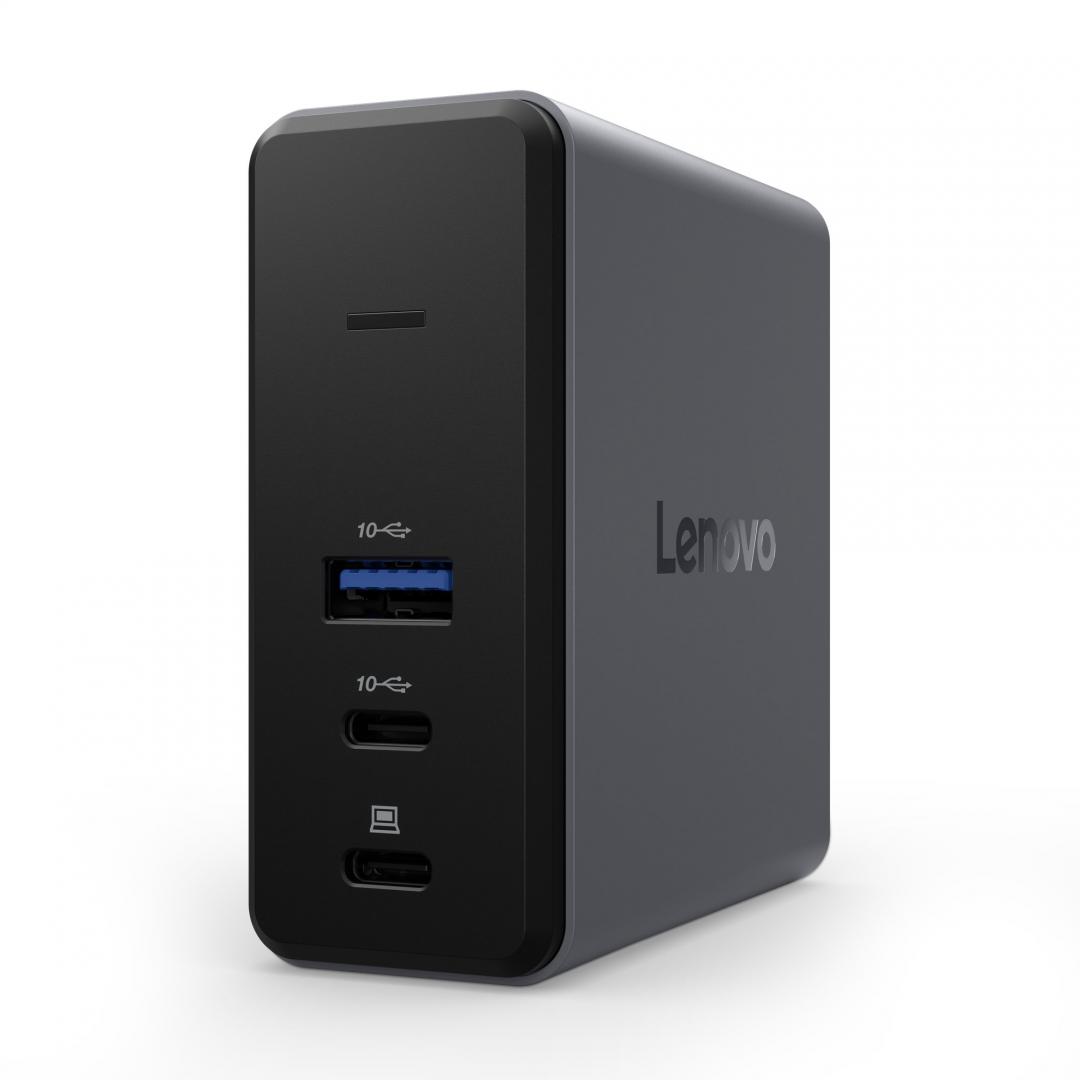 Docking station Lenovo X9 Charging GaN Dock, USB Type-C, 60W, - imagine 7