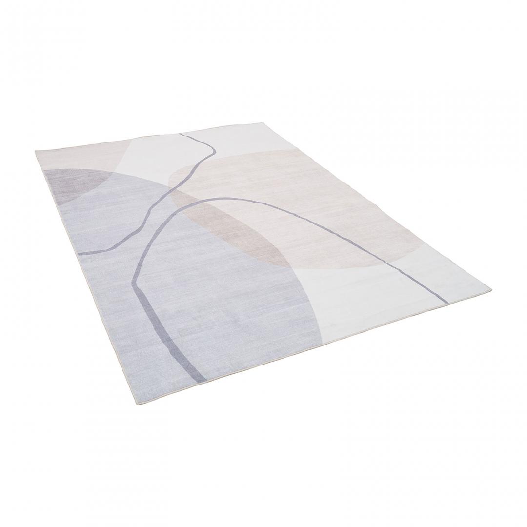 Covor printat, CONOR 160x230 cm, lavabil cu spate antialunecare, - imagine 4