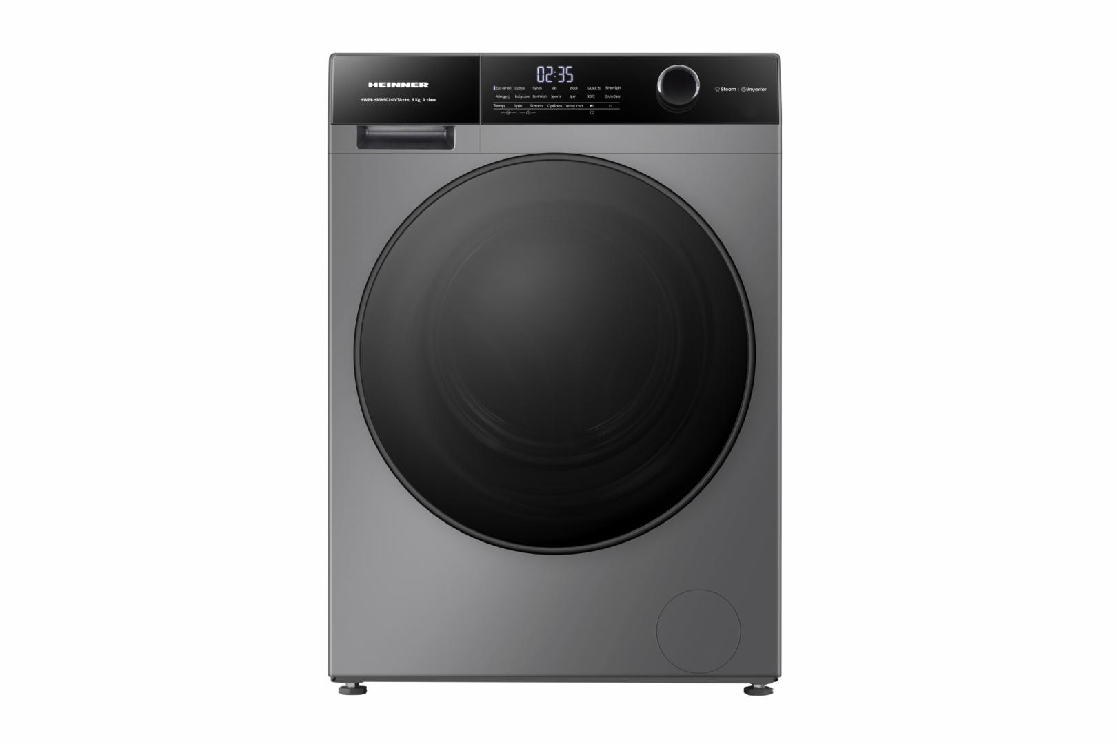 Masina de spalat rufe HEINNER HWM-HMK9014IVTA+++, 9 Kg, 1400 rpm,