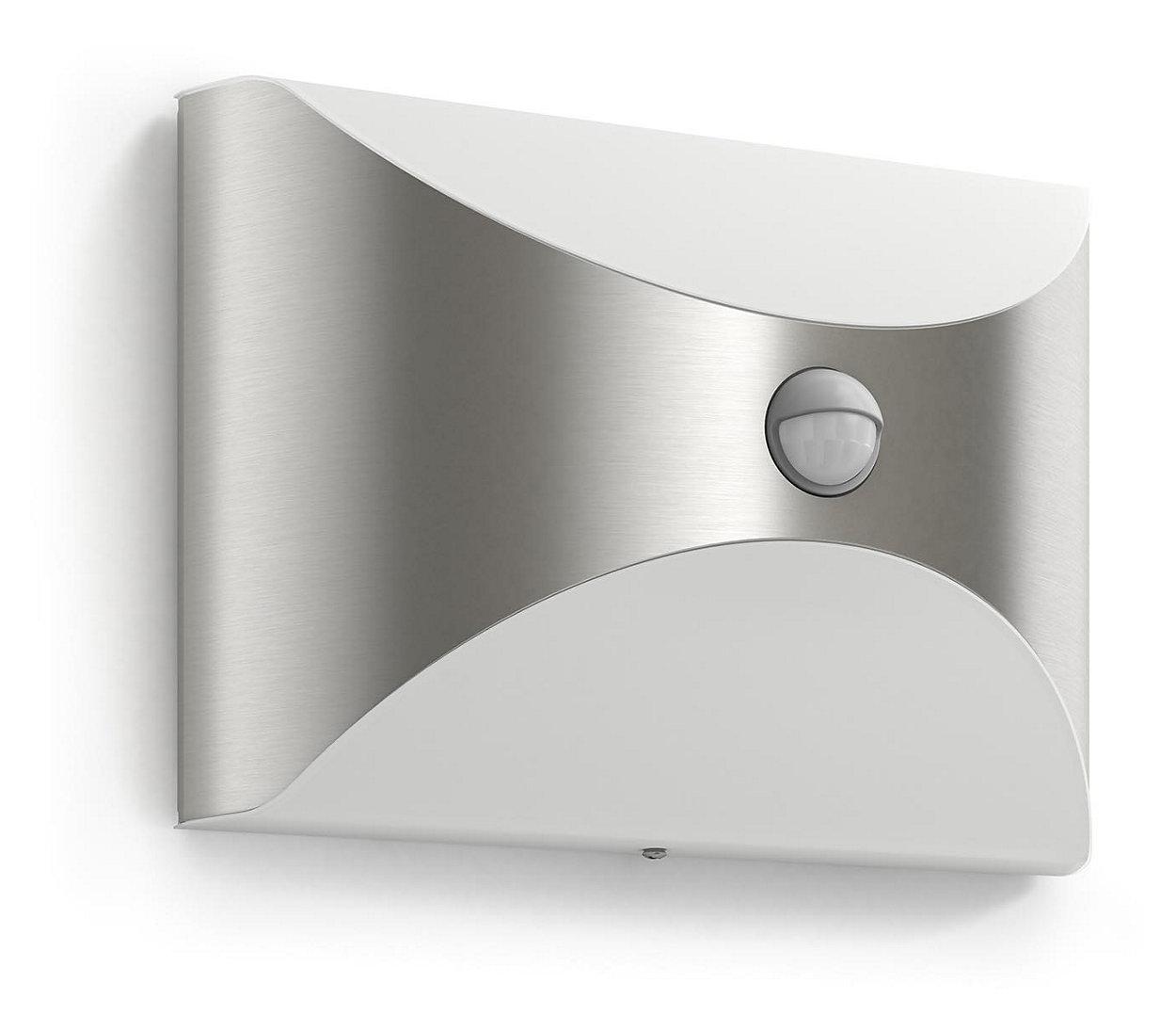 Aplica LED pentru exterior cu senzor de miscare Philips Herb,
