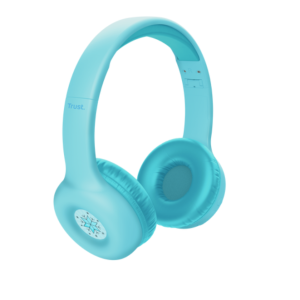 Casti Head-band Trust Nouna, Wireless/Wired, Albastru