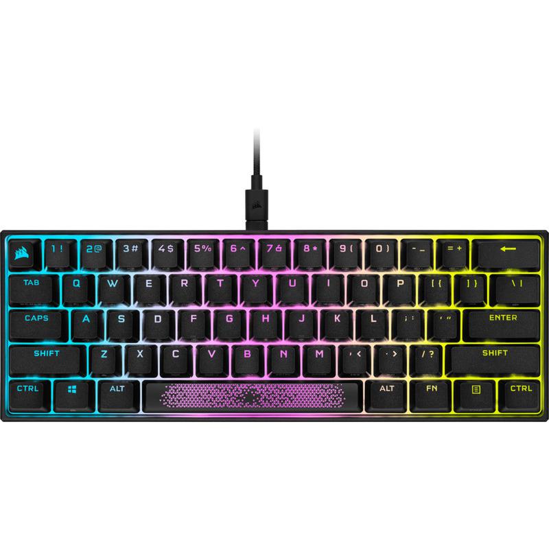 Tastatura Mecanica Gaming CORSAIR K65 RGB MINI, RGB, USB, negru - imagine 4