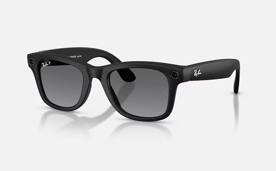 Ray-Ban Meta Wayfarer Gen 2 High Bridge Fit Matte Black