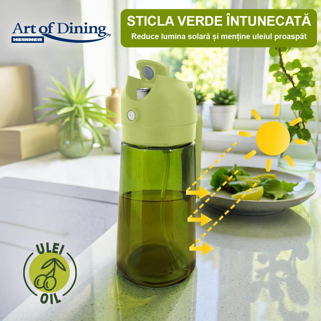 PULVERIZATOR ULEI/OTET 450ML, 2 IN 1, ART OF DINING BY - imagine 7
