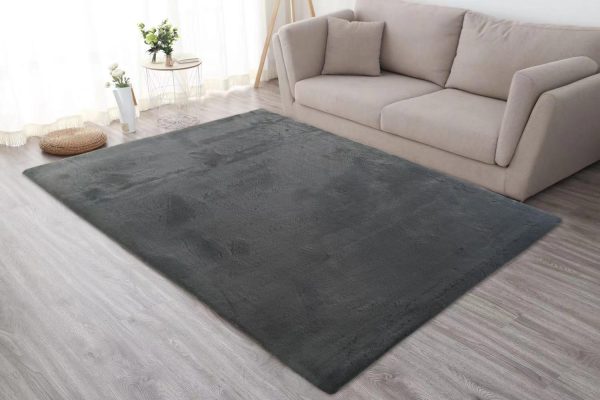 Covor Heinner Shaggy soft blanita Antracit 160x230 cm - imagine 3