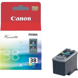 Cartus Canon CL-38, Cyan, Magenta, Yellow