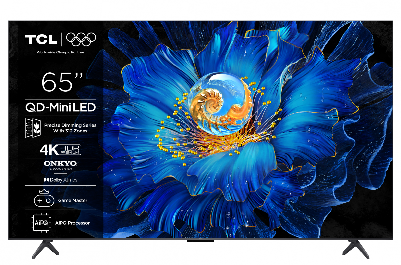 Televizor TCL Mini LED 65C6KS, 164 cm, Smart Google TV,