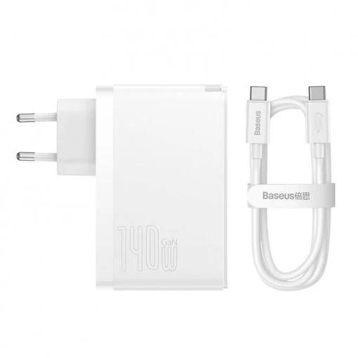 Incarcator Retea GaN5 Pro QC 140W, alb - imagine 3