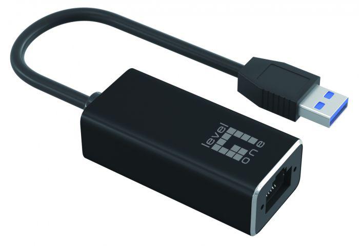 USB Adapter LevelOne USB-0401, Gigabit, Single - Band - imagine 3