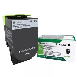 Toner Lexmark 71B20K0, Black