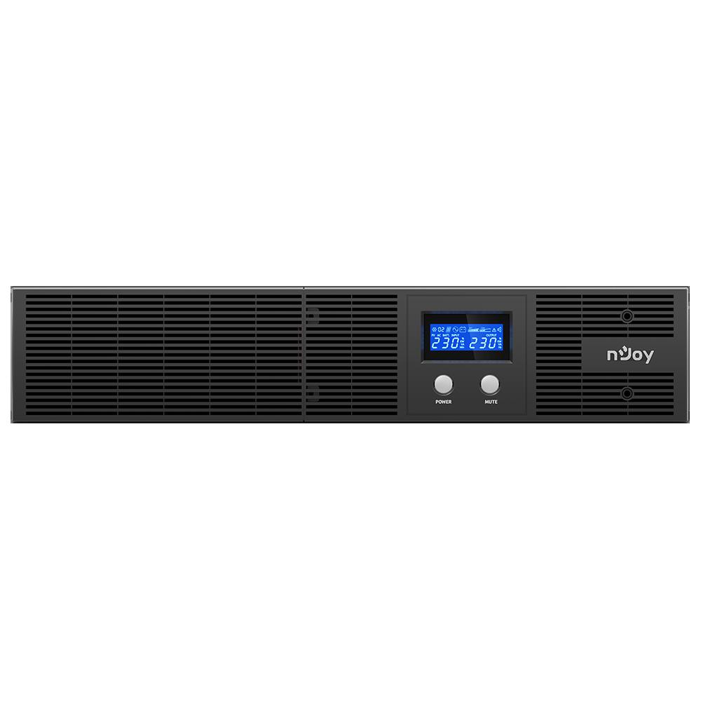 UPS nJoy Argus 3000, 1800W, LCD, USB, Rackmount 2U - imagine 4