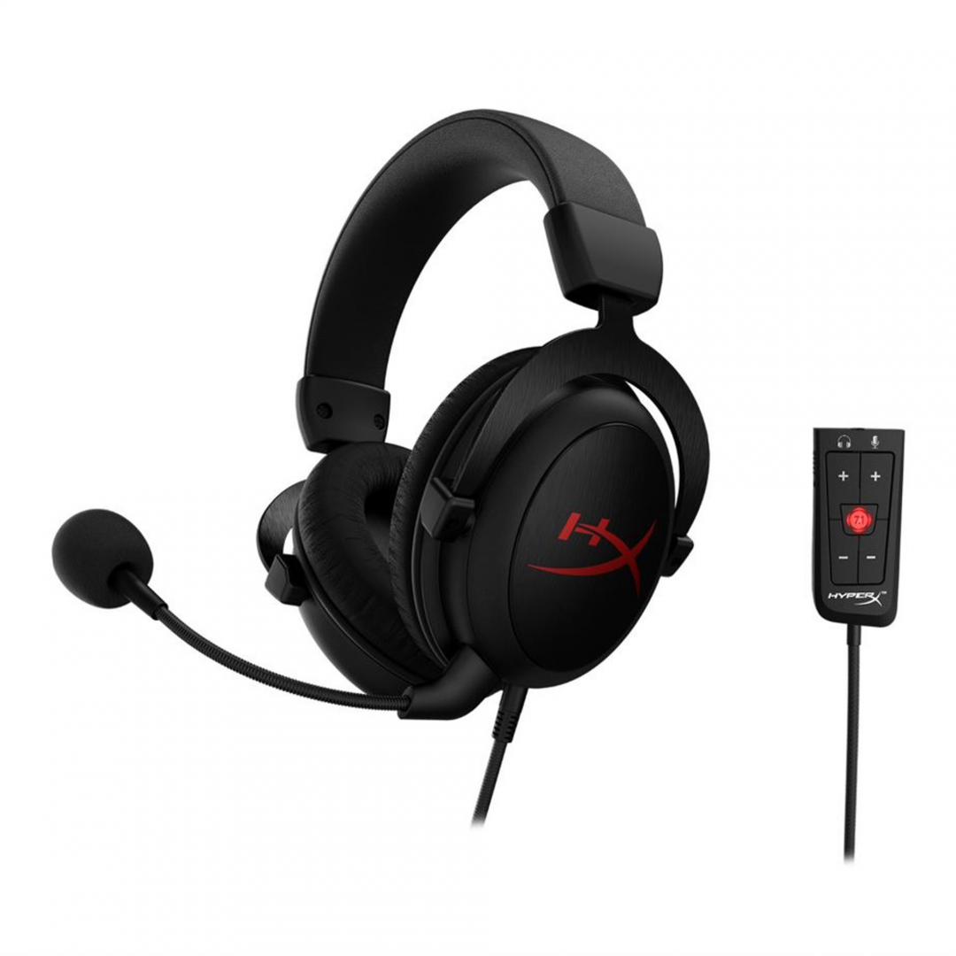 Casti Gaming Head-band HyperX Cloud Core, Wired, Negru