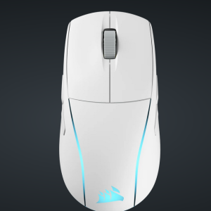 Mouse Gaming Wireless Corsair M75 WIRELESS, 26000 dpi, Alb