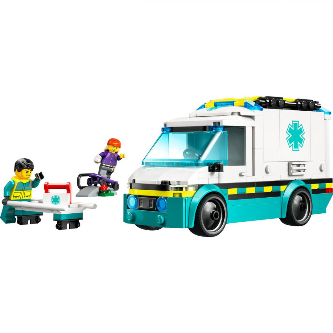 AMBULANTA DE URGENTE, LEGO 60451 - imagine 4