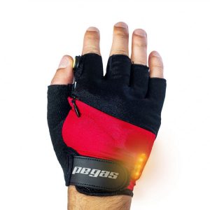 MANUSI PEGAS CU SEMNAL LED XXL, ROSU