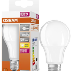 Bec LED Osram Classic A60, E27, 12-36V AC/DC, 6.5W (45W),
