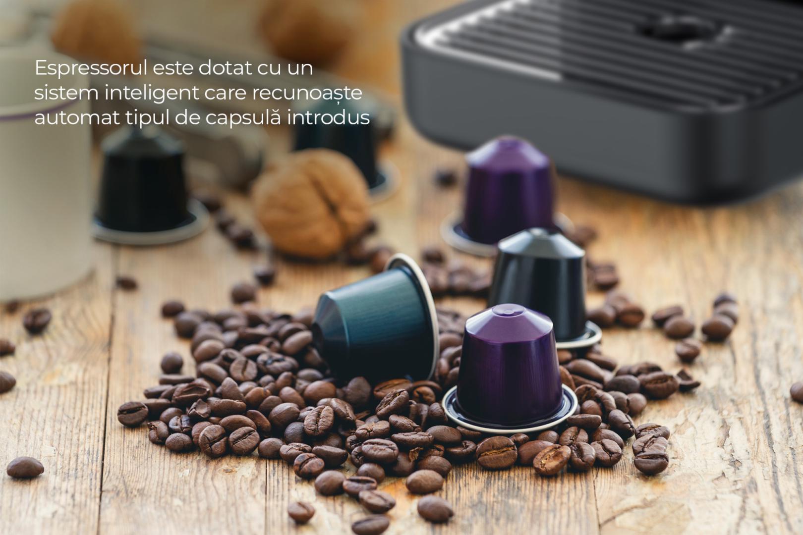 ESPRESSOR CU CAPSULE HEINNER CAFE SUPREME HEMC-DD15BK - imagine 9