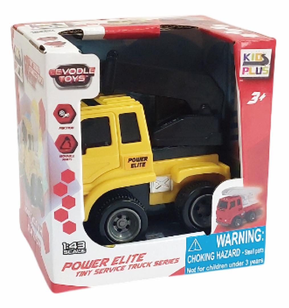 VEHICULE CU FRICTIUNE, SCARA 1/43, 10CM, MACARA GALBENA - imagine 3