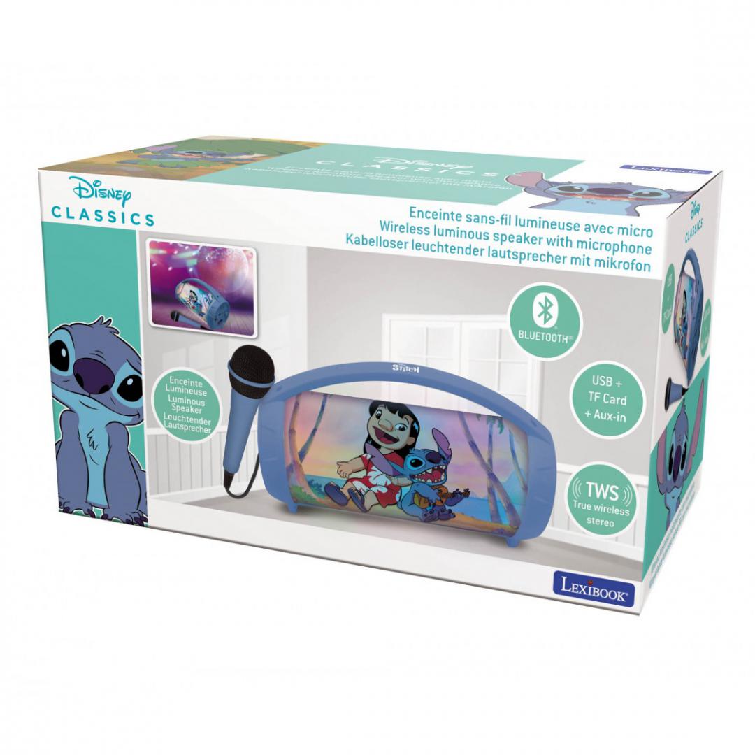BOXA CU MICROFON SI LUMINI, STITCH