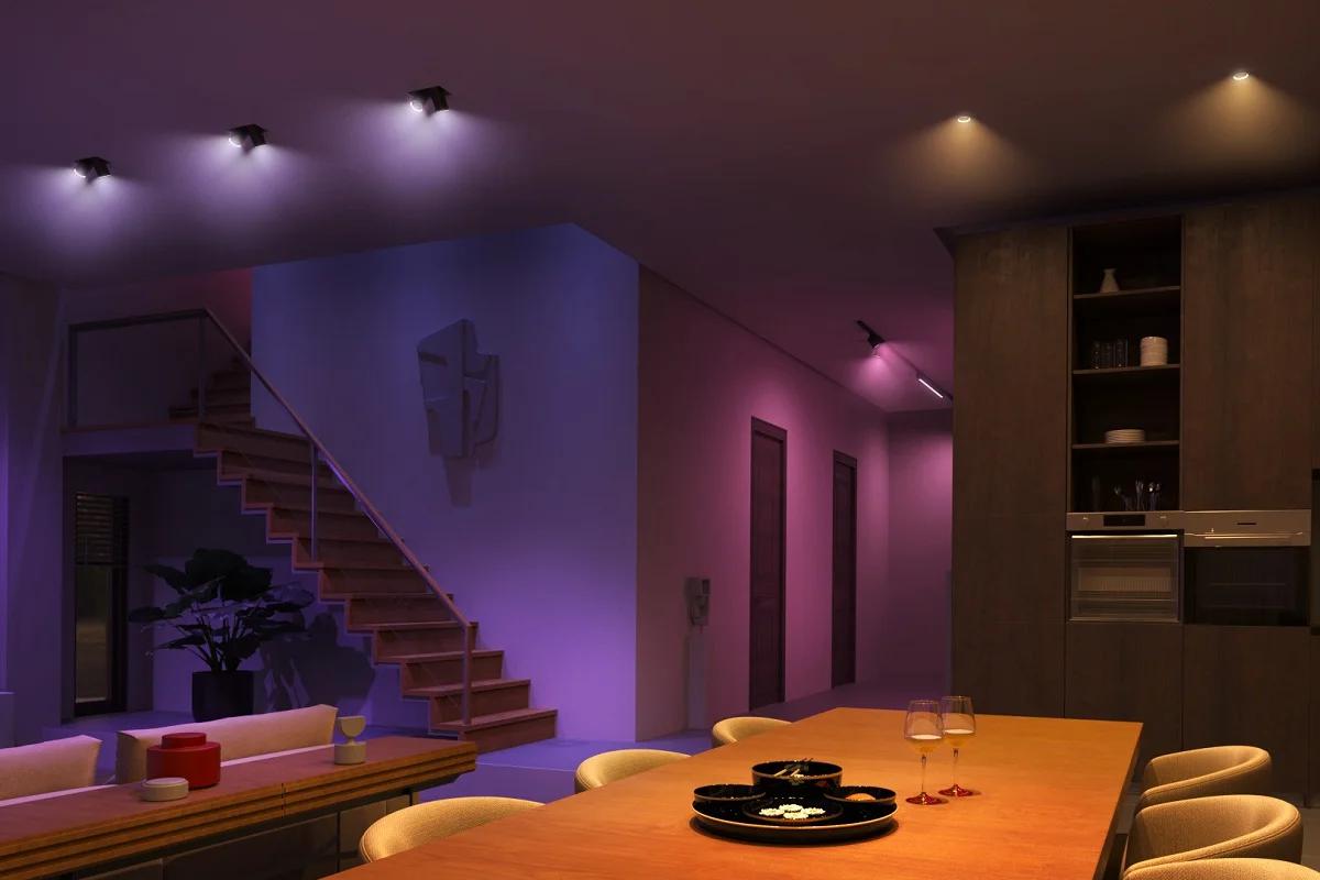 Bec LED RGB inteligent Philips Hue MR16, Bluetooth, GU5.3, 12V, - imagine 5