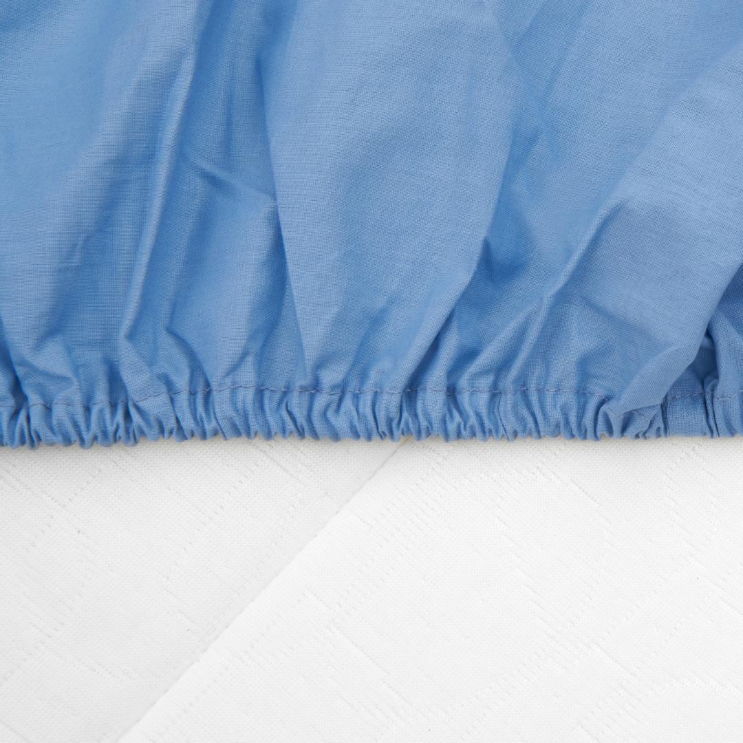 CEARCEAF PAT CU ELASTIC 180X200 CM BLUE - imagine 4