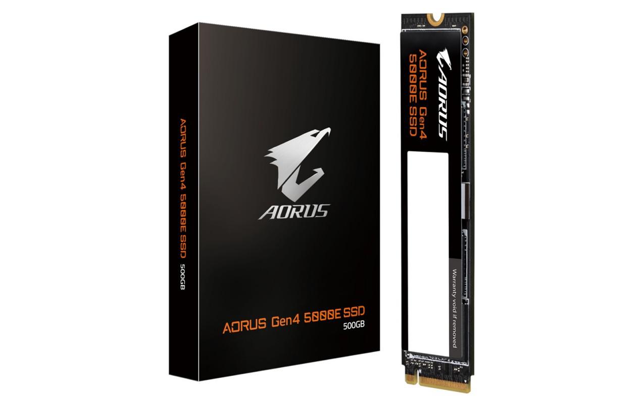SSD intern Gigabyte AORUS Gen4 5000E, 500 GB, PCI Express