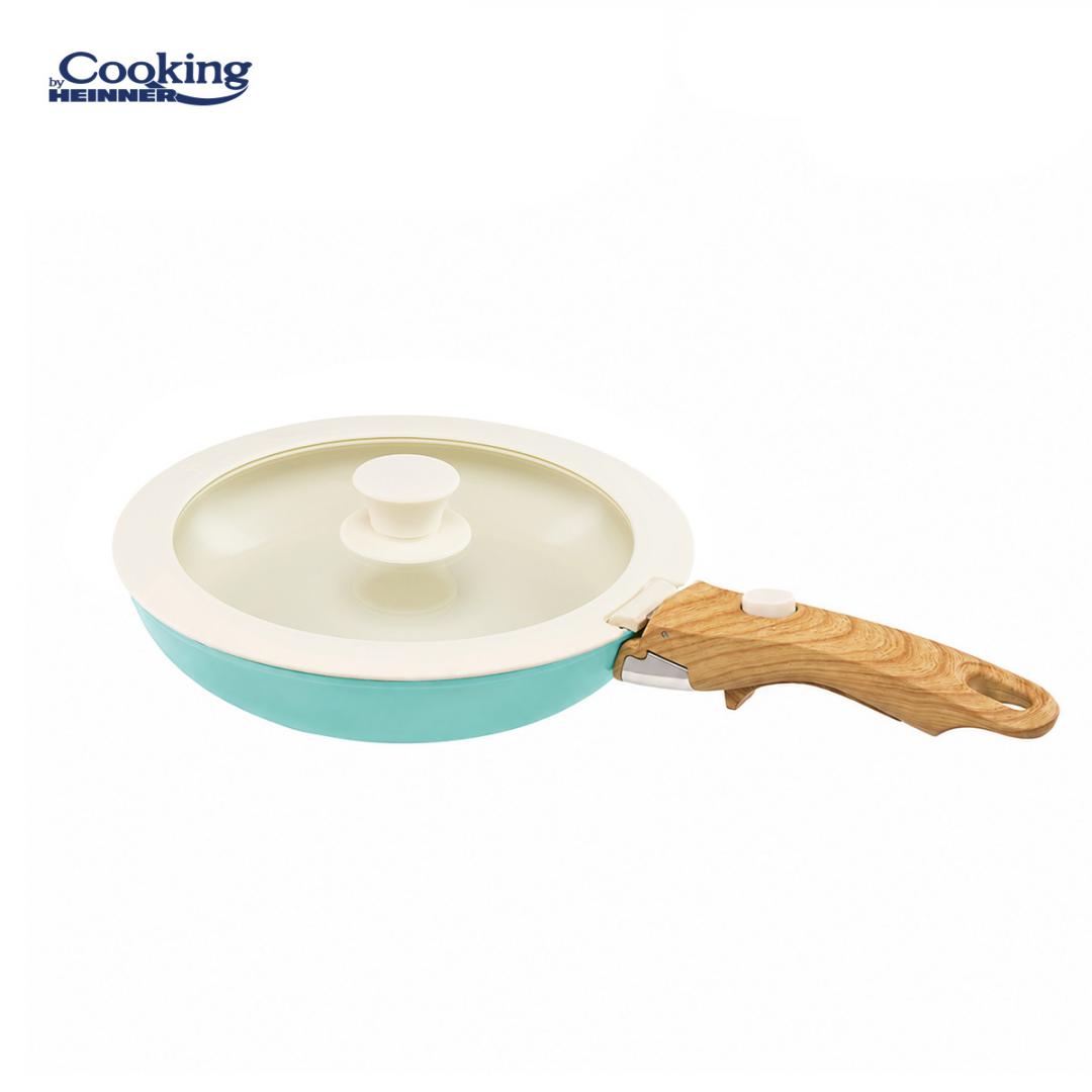 SET 8 PIESE DIN ALUMINIU FORJAT MARBELLA TURQUISE, COOKING BY - imagine 6
