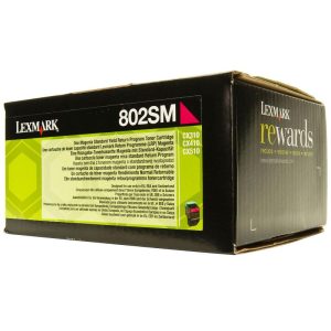 Toner Lexmark 80C2SM0, Magenta