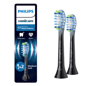Rezerve PHILIPS Sonicare Plaque Defence HX9042/88, Pachet de 2 capete