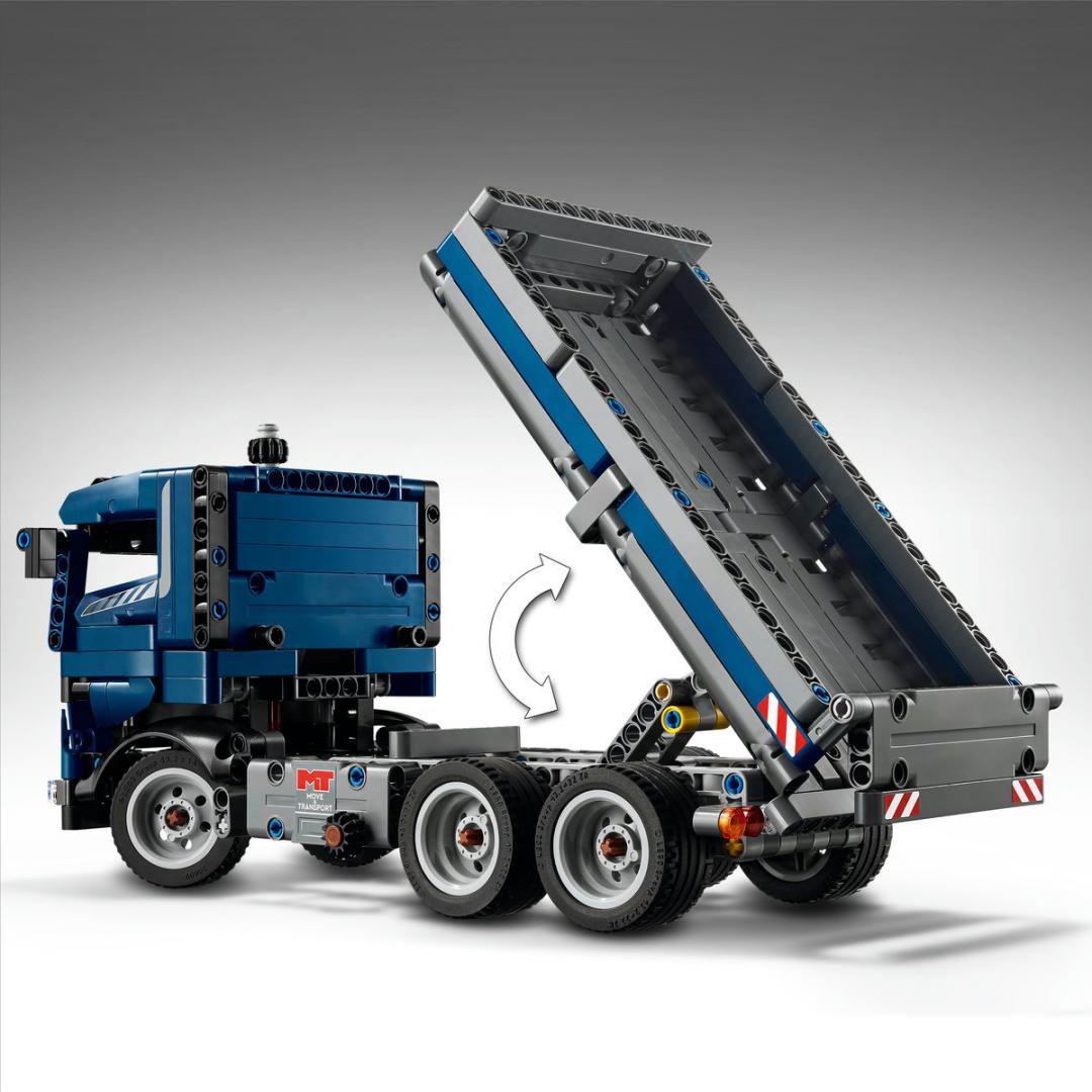 CAMION CU BENA BASCULANTA, LEGO 42203 - imagine 9
