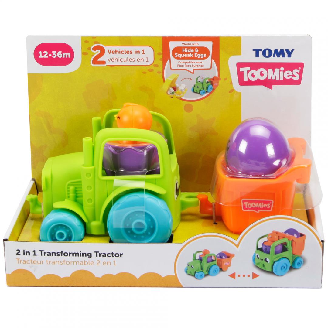 JUCARIE 2IN1 TRACTORAS, TOMY - imagine 4