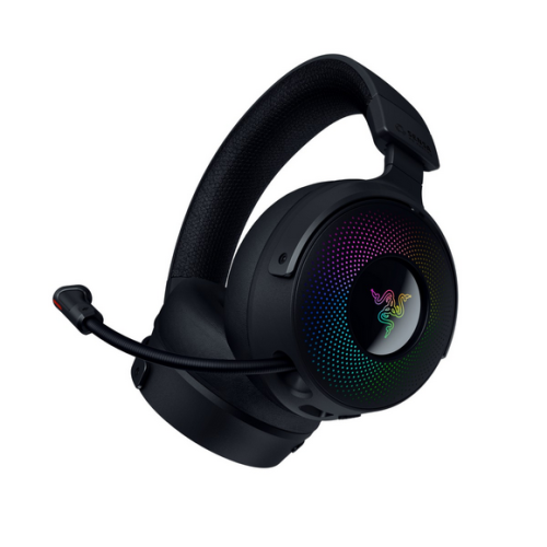 Casti Gaming Head-band Razer Kraken V4 Pro, Wireless/Wired, Negru - imagine 3