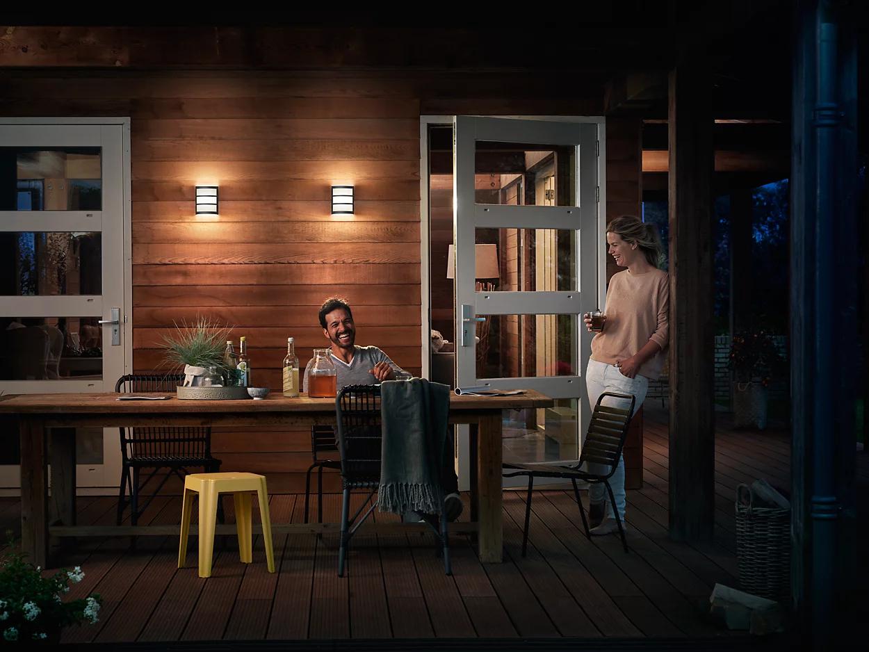 Aplica LED pentru exterior Philips PYTHON, 3.8W, 800 lm, lumina - imagine 5