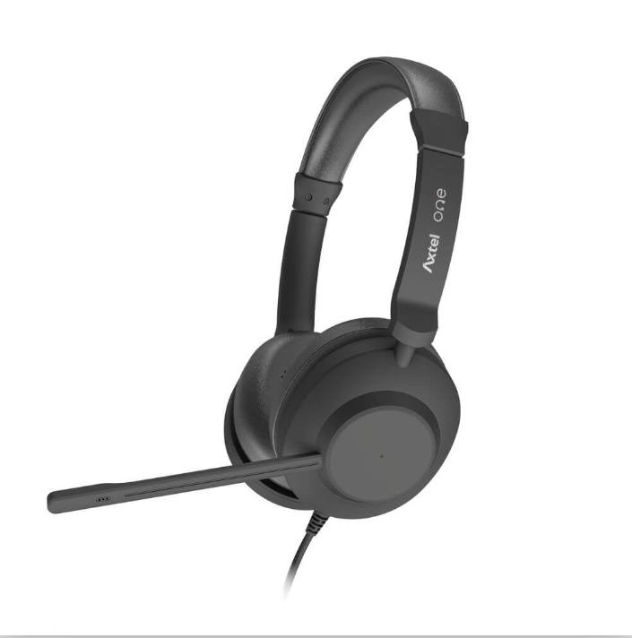 Casti Head-band AXTEL AXH-ONEUCD, Wired, Negru - imagine 4