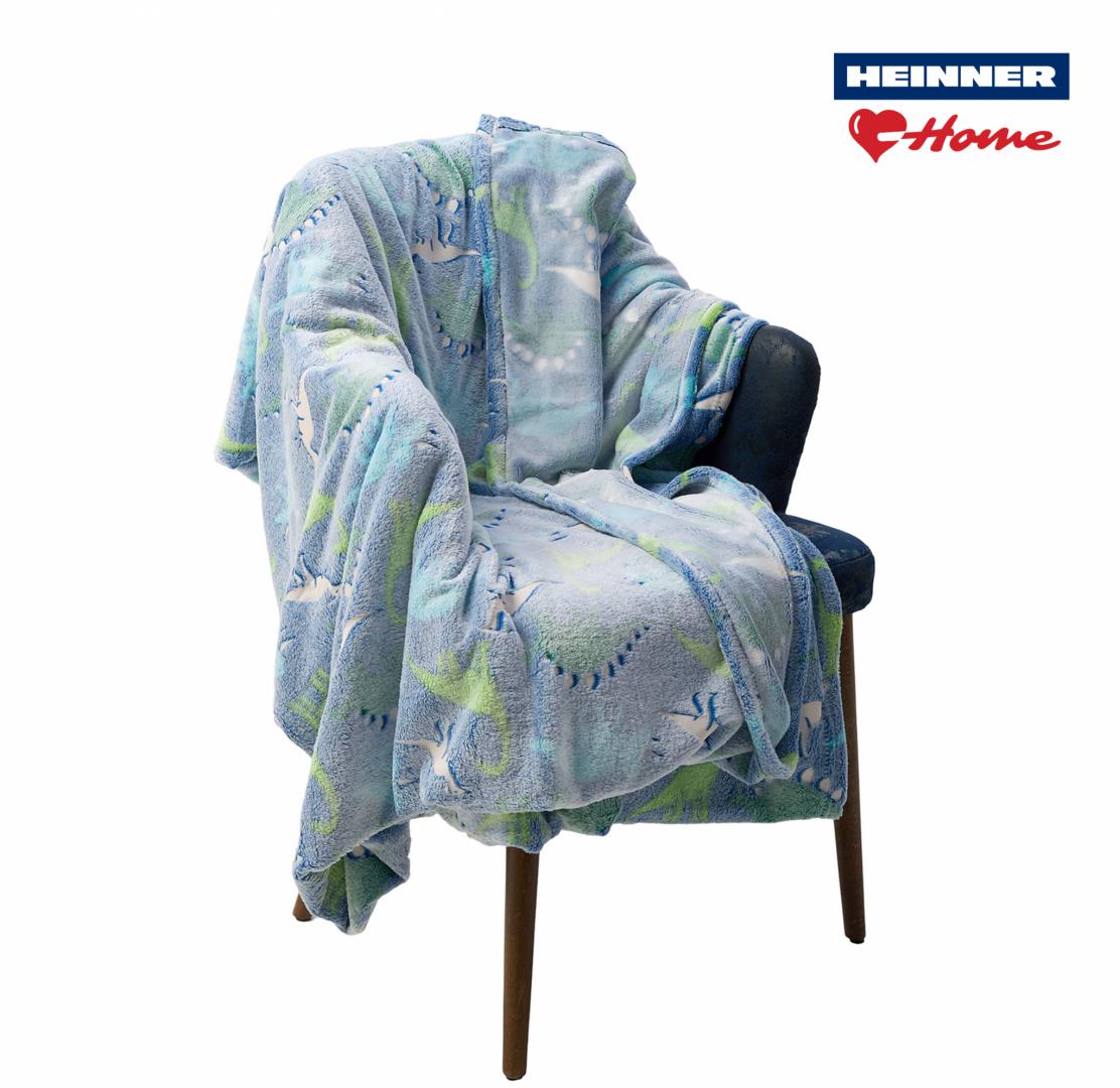 Patura model fosforescent,Dino,160x200 - imagine 6