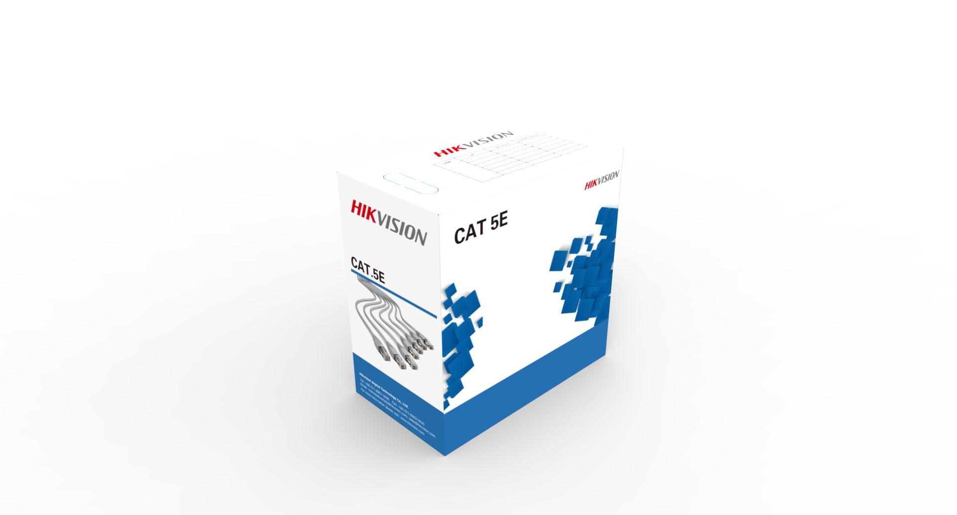 Cablu UTP CAT.5E, 305 metri, DS-1LN5E-E/E; Diametru fir: 0.45mm, OFC,
