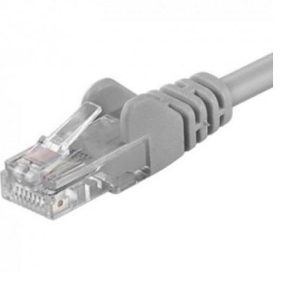 Patchcord UTP RJ45-RJ45 Cat.5e 5m gri,UTP-5E-5-G, pachcord din cupru
