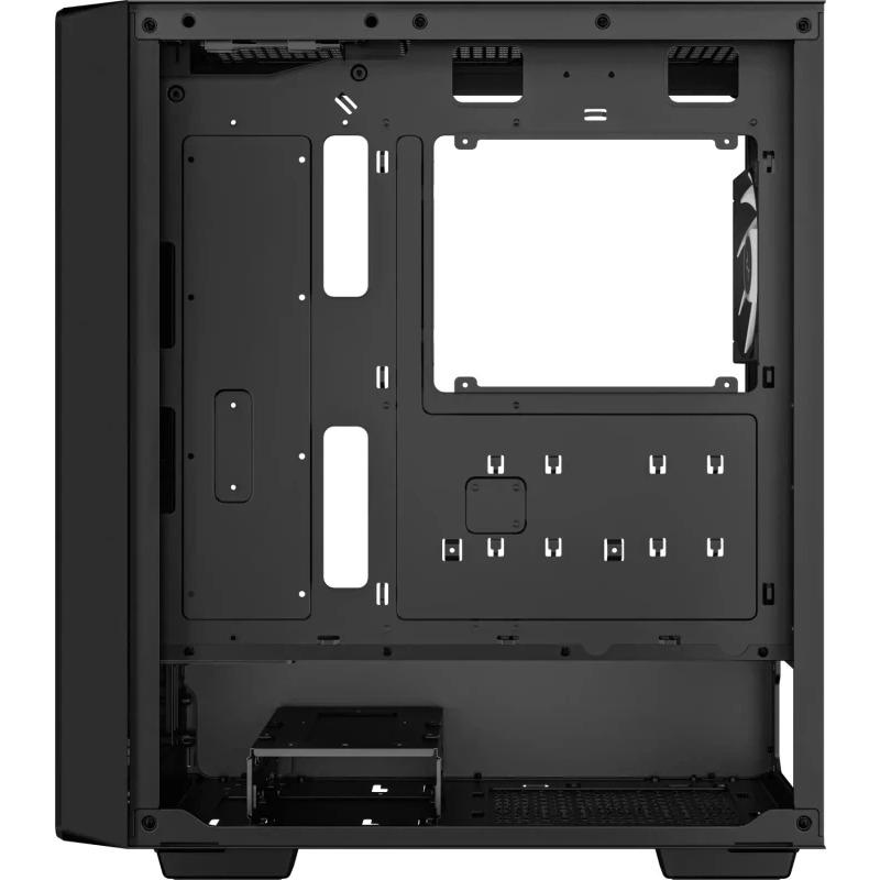 Carcasa DEEPCOOL CC560 ARGB V2, RGB, Mid Tower, Black - imagine 6