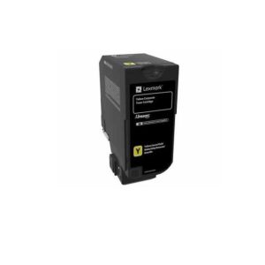 Toner LEXMARK 74C20YE, Yellow