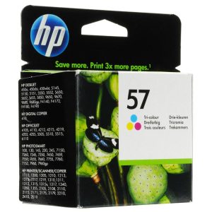 Cartus HP 57, Cyan, Magenta, Yellow