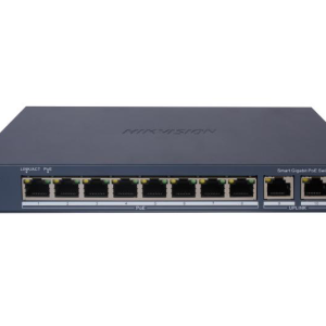 Switch PoE Hikvision DS-3E1510P-EI: 8 × Gigabit PoE port, 2