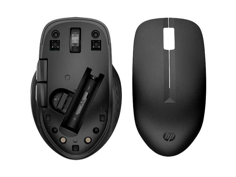 Mouse Wireless HP 435 Multi-Device Wireless Mouse, 4000 dpi, Negru - imagine 4