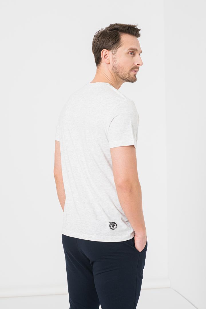 TRICOU CASUAL DRACON BARBATI LIGHT GRAY-XXL - imagine 4