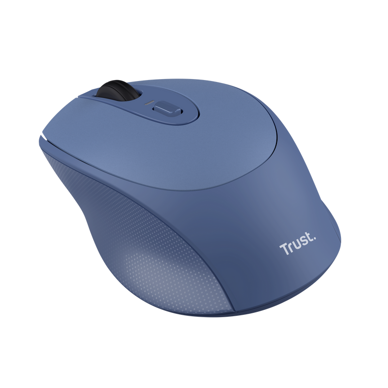 Mouse Wireless Trust Zaya, 1600 DPI, Albastru - imagine 4