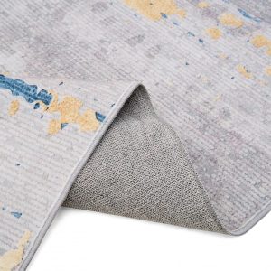Covor printat, LUNA 70x140 cm, lavabil cu spate antialunecare, inaltime