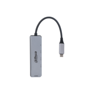 Hub USB DAHUA TC35 USB-C, 5 porturi, HDMI, Gri