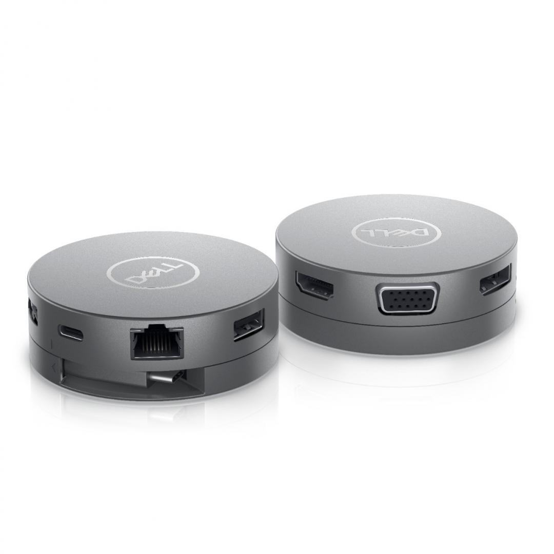 Docking station Dell DA310, USB Type-C, 90W, Gri, 3 ani - imagine 6