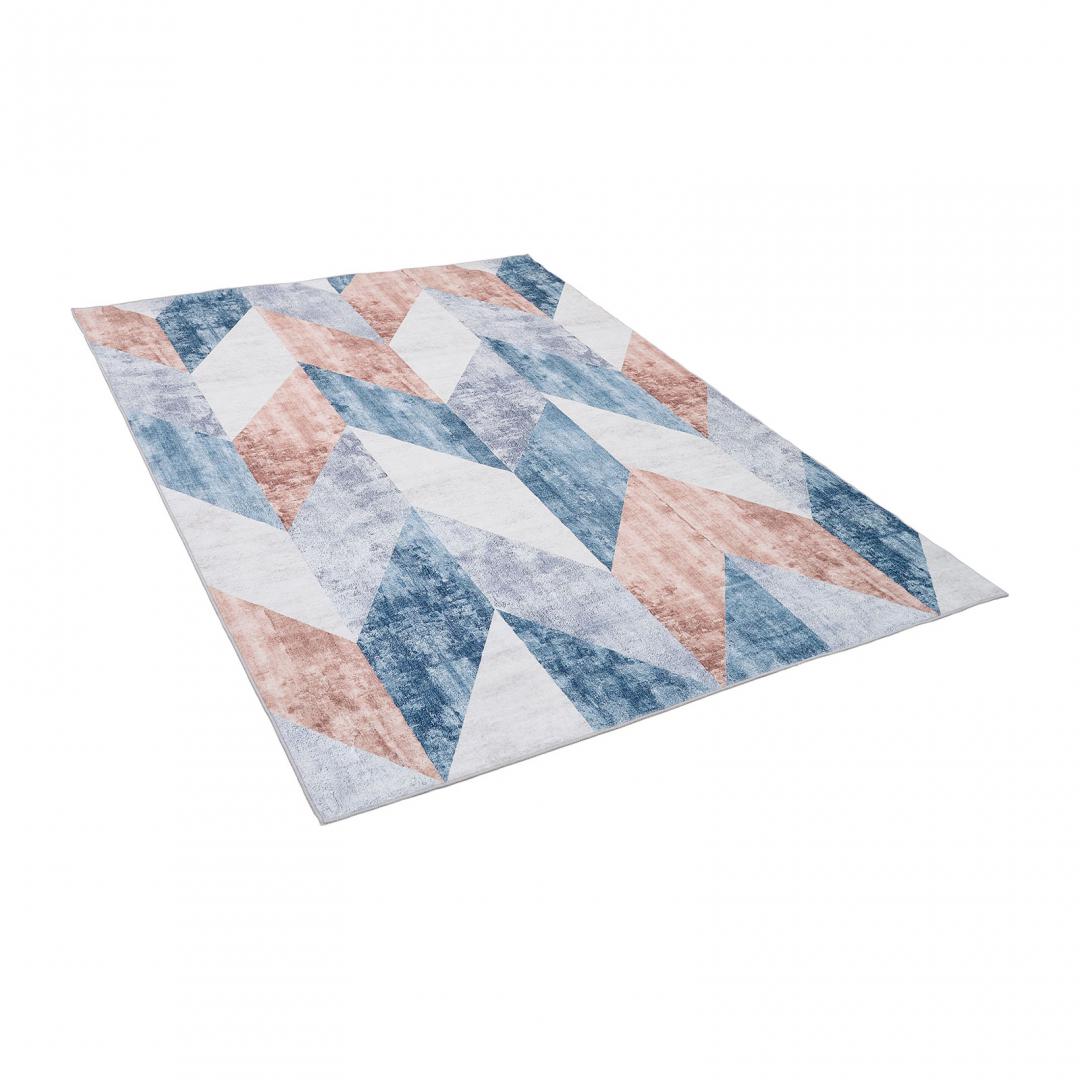 Covor printat, DEVON 160x230 cm, lavabil cu spate antialunecare, inaltime - imagine 4